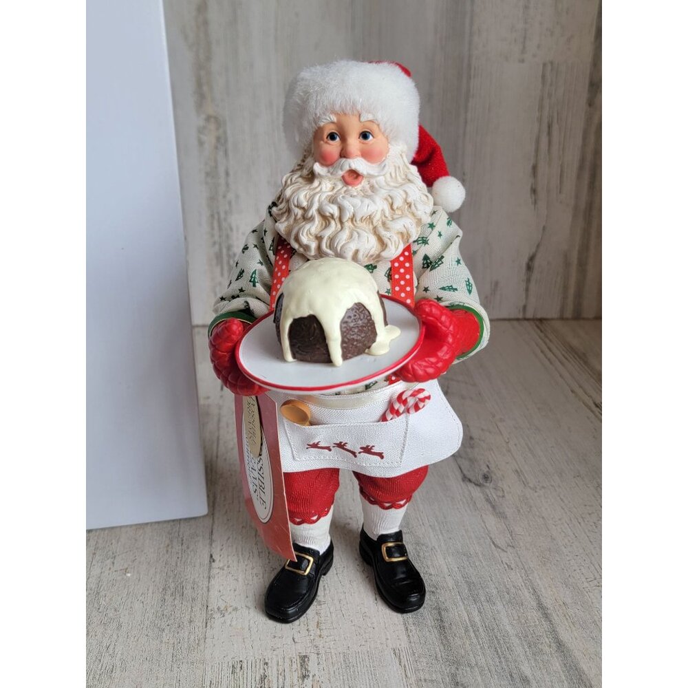 Clothtique‎ Dept 56 Hot from the oven santa claus xmas figure